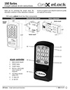 Click here to download a pdf of the CompX eLock 150 Series Cabinet Instructions