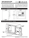 Click here to download a pdf of the CompX eLock MINI Narcotics Box Instructions